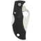 Spyderco 2024 Spyderco Manbug Lightweight Black Plain SPY-MBKP - alternate 2